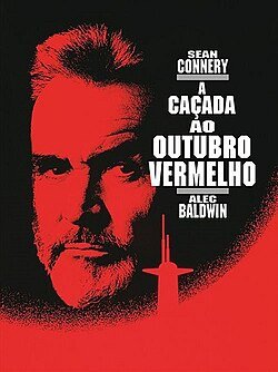 Poster do filme A Caçada ao Outubro Vermelho