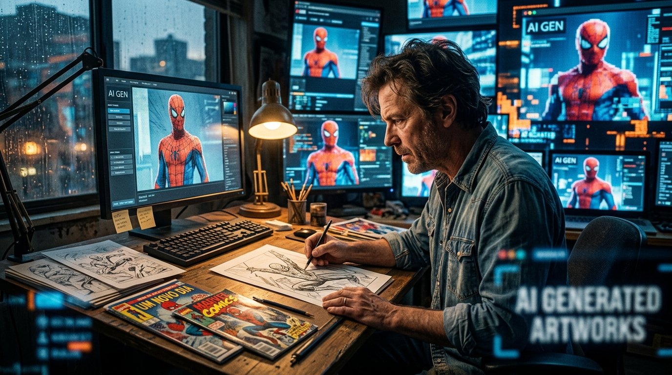 O Uso de IA em Homem-Aranha: Um Novo Dia É um Insulto à Sociedade